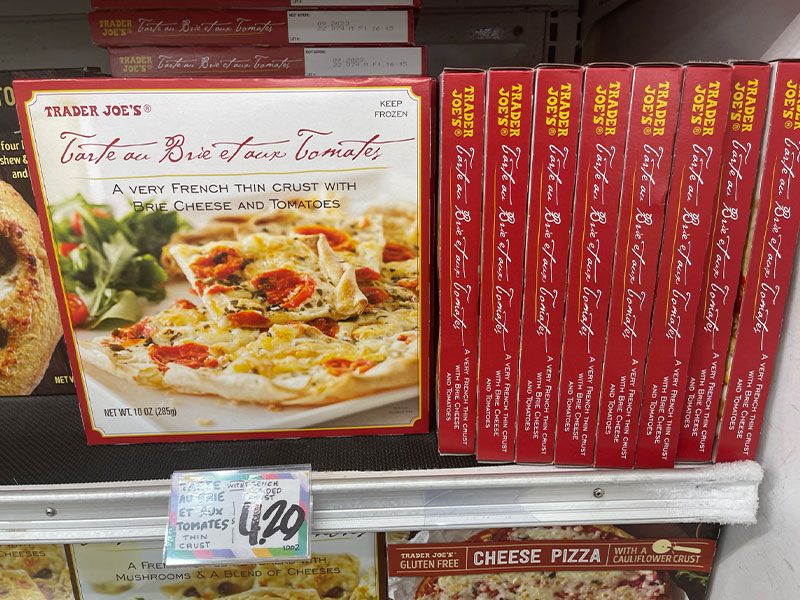 Trader Joe's Tarte au Brie et aux Tomates