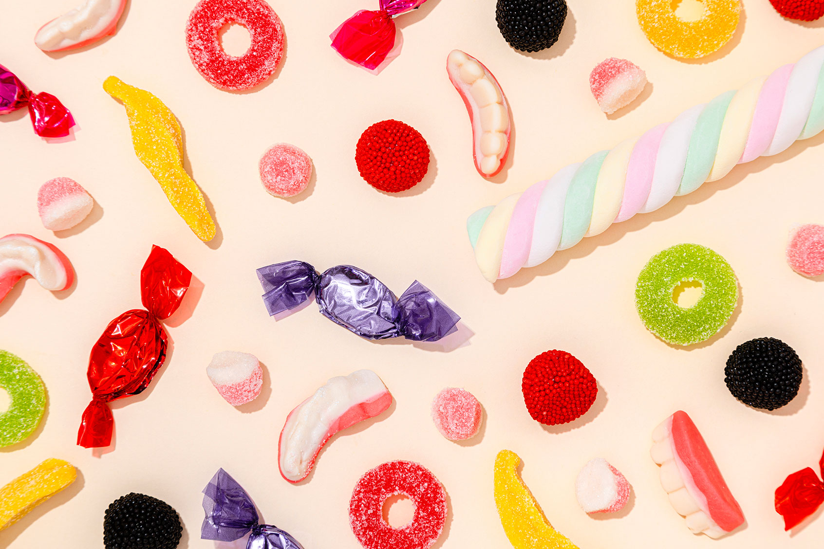 Various Halloween Candies (Getty Images/Westend61)