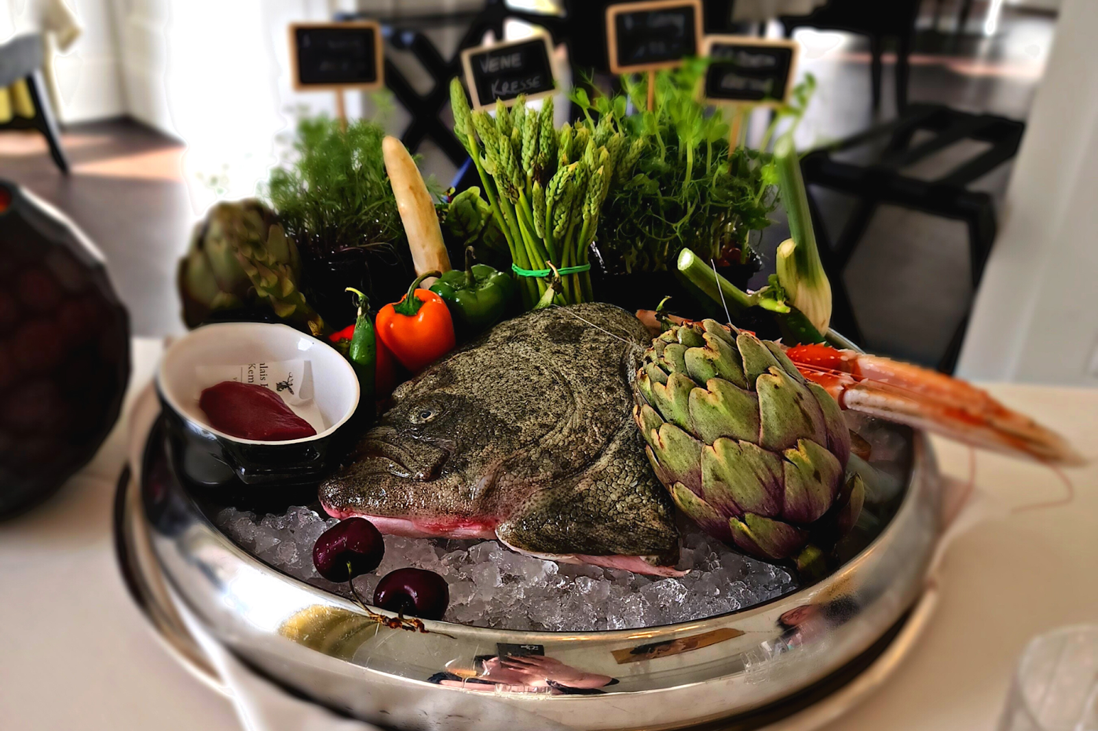 The spread at Edvard (Courtesy of the author )