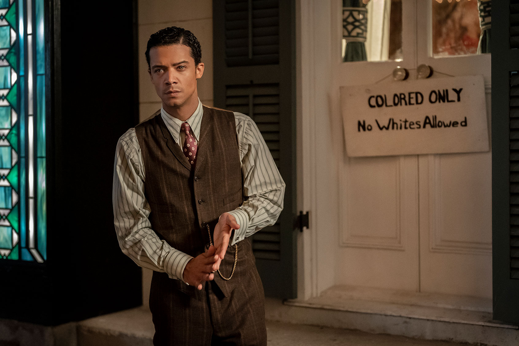 Jacob Anderson as Louis de Pointe du Lac in "Interview with the Vampire" (Alfonso Bresciani/AMC)