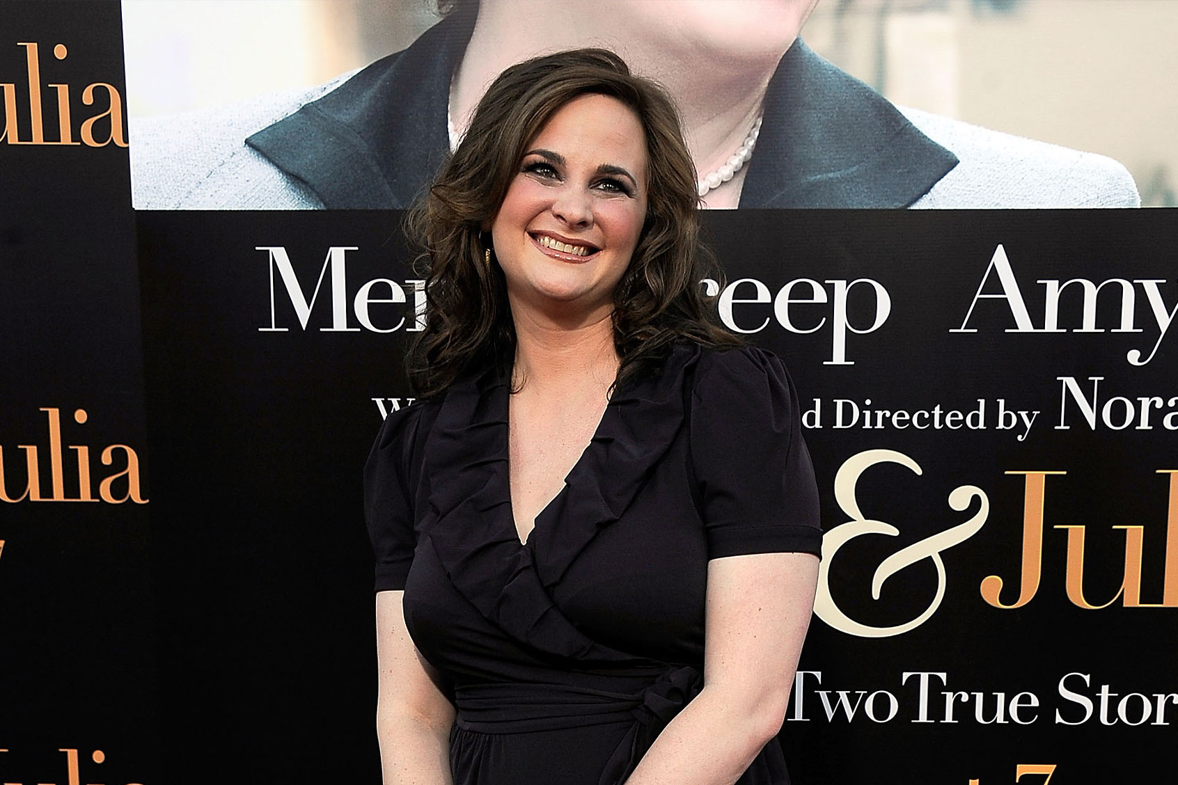 Writer Julie Powell arriving at the special screening of Columbia Pictures' "Julie & Julia" held at Mann Village Theatre on July 28, 2009 in Westwood, California. (Frazer Harrison/Getty Images)