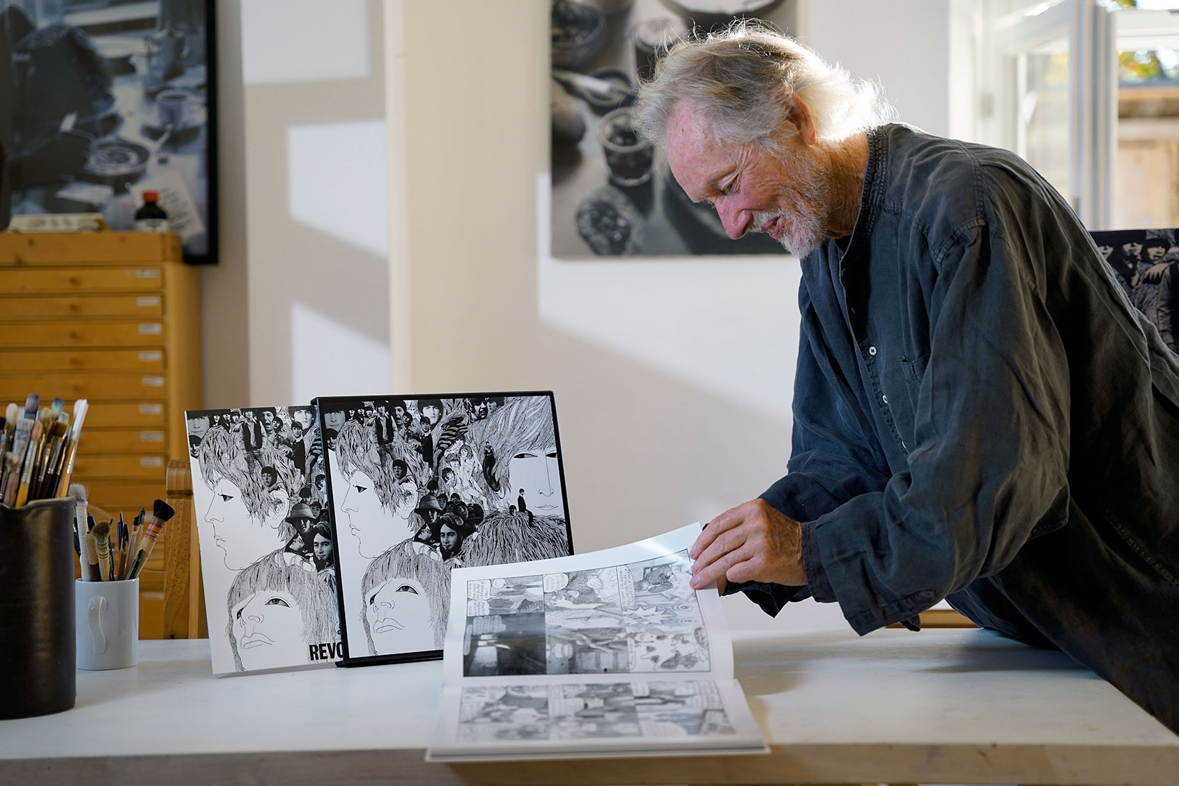 Klaus Voormann (Photo by Melina Alder / Courtesy of Apple)