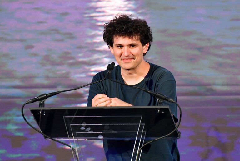 Sam Bankman-Fried speaks at Moonlight Gala benefitting CARE - Children With Special Needs - at Casa Cipriani on June 23, 2022 in New York City. (Craig Barritt/Getty Images for CARE For Special Children )