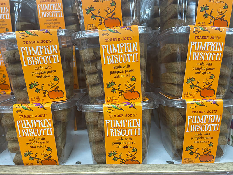 Trader Joe's Pumpkin Biscotti