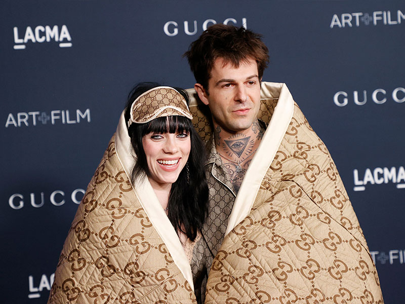 Billie Eilish and Jesse Rutherford