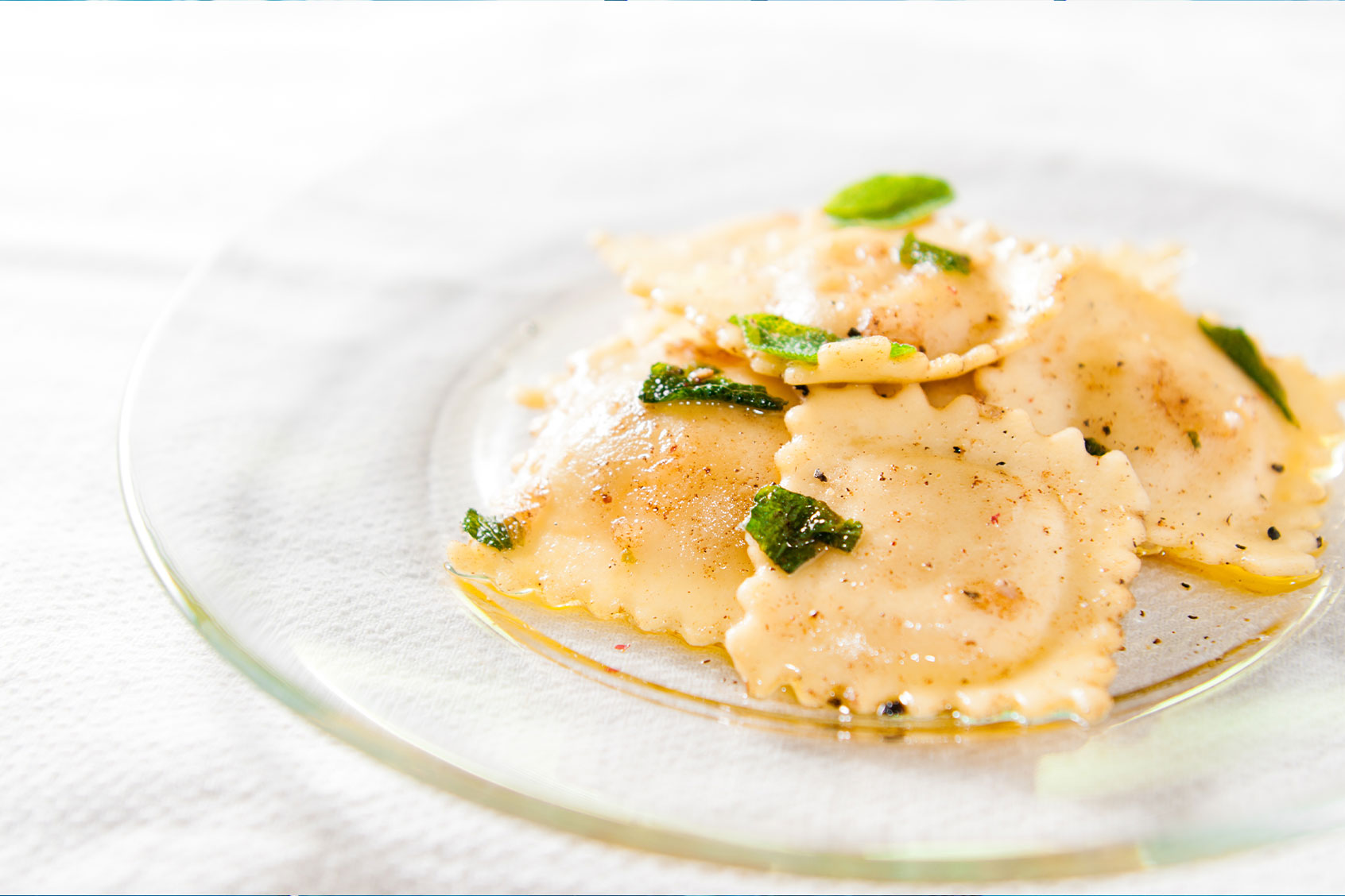 Cheese Ravioli in Brown Butter Sage Sauce (Getty Images/JacobVanHouten)