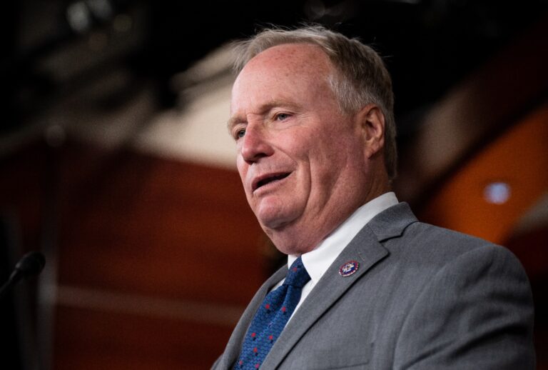 Rep. David Joyce, R-Ohio, speaks during the House Republican Conference news conference in the U.S. Capitol on Tuesday, July 19, 2022. (Bill Clark/CQ-Roll Call, Inc via Getty Images)