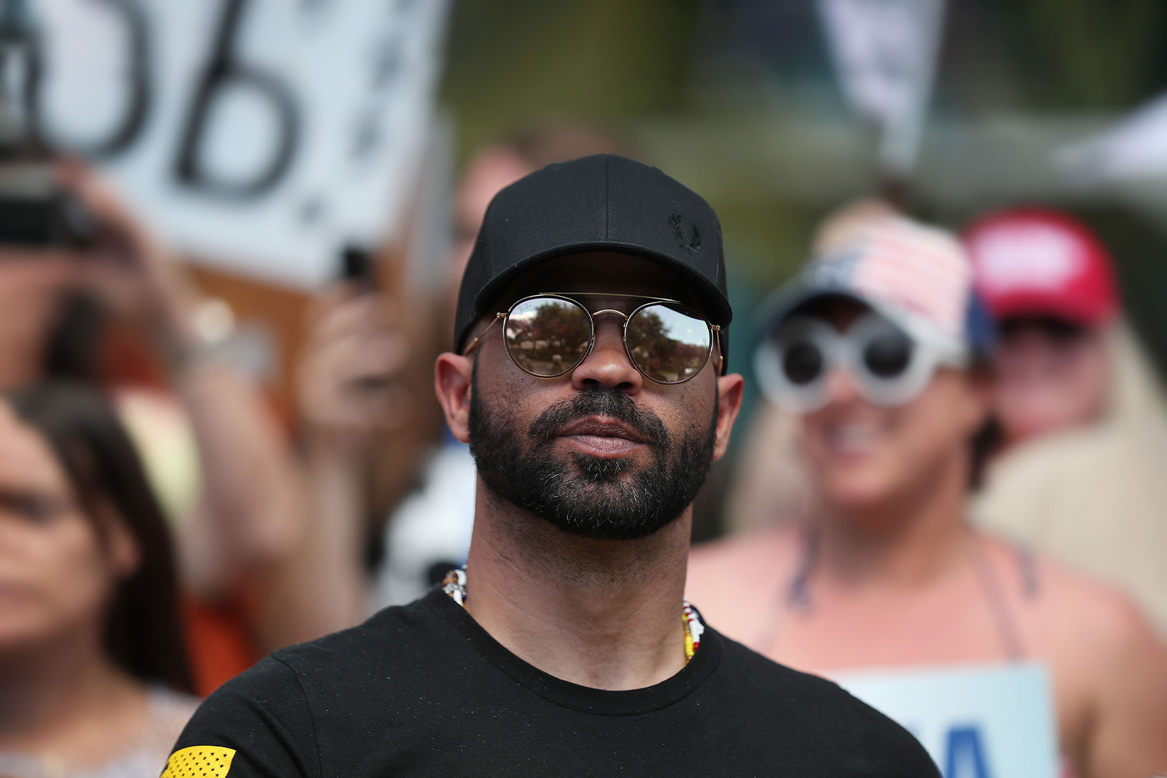 Enrique Tarrio, leader of the Proud Boys (Joe Raedle/Getty Images)