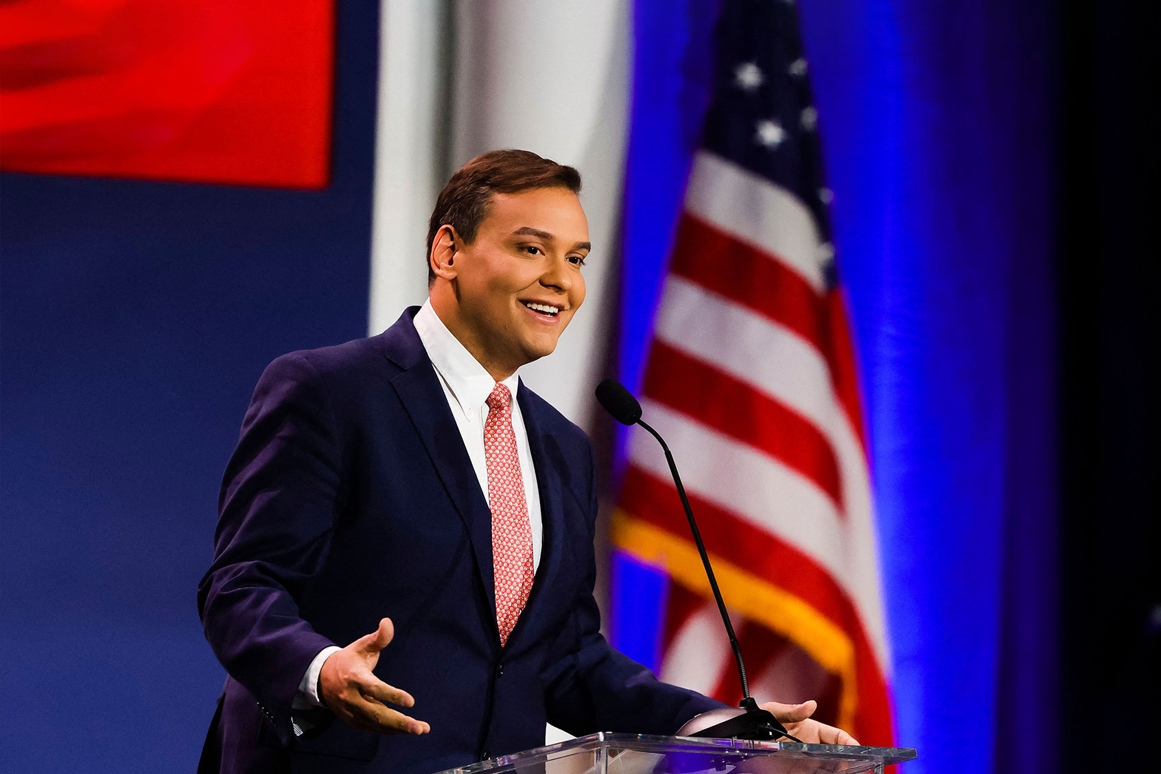 US Representative-elect George Santos (R-NY) (WADE VANDERVORT/AFP via Getty Images)