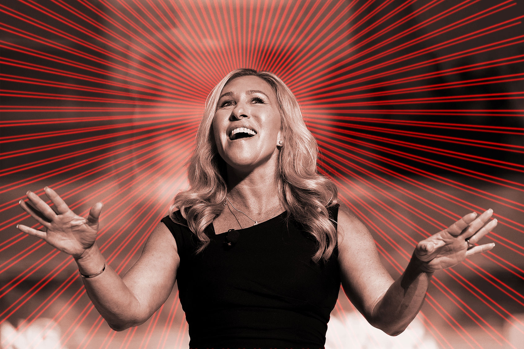 Marjorie Taylor Greene (Photo illustration by Salon/Getty Images)