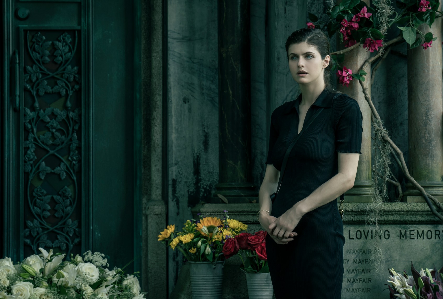 Alexandra Daddario as Dr. Rowan Fielding (Alfonso Bresciani/AMC)