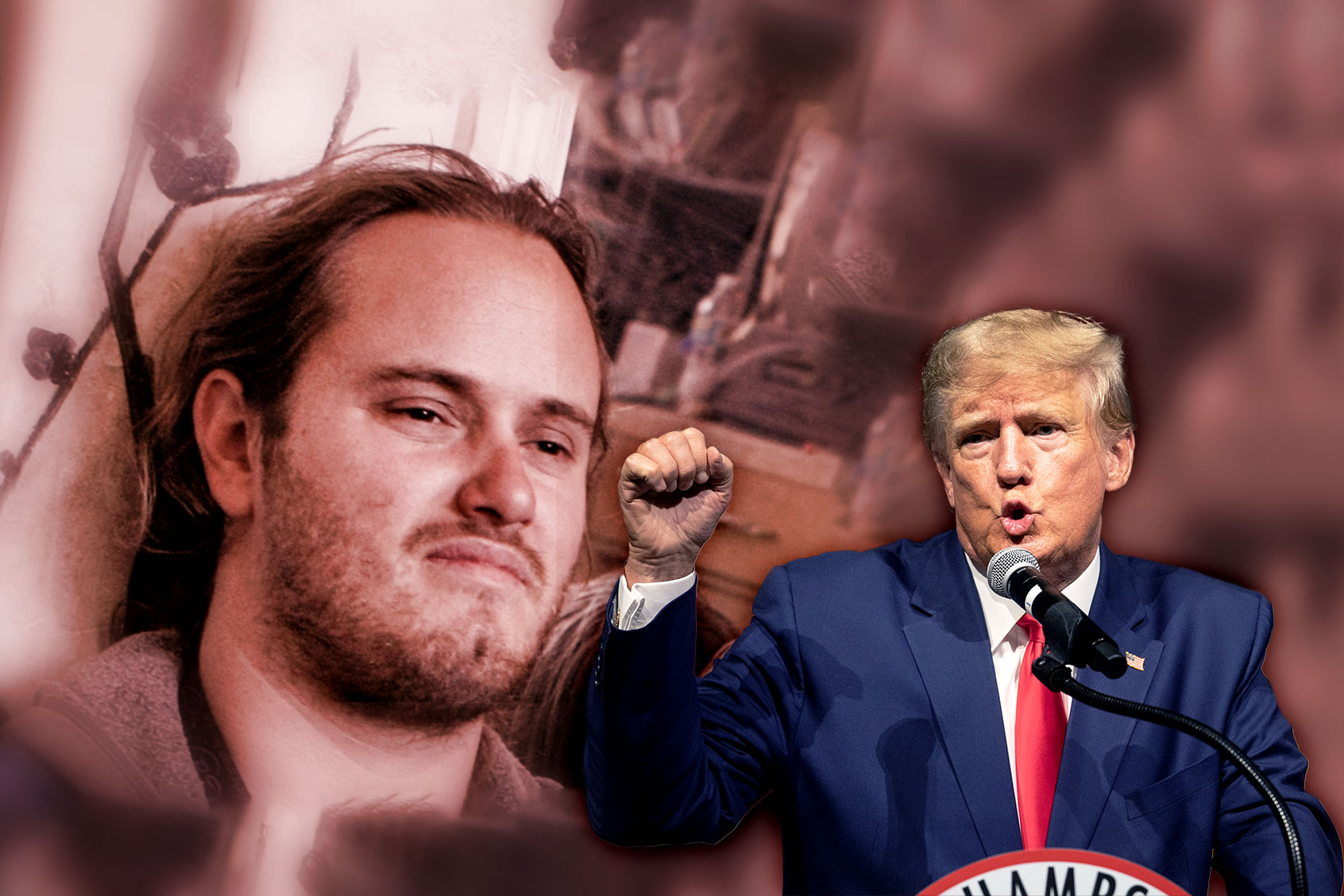 David DePape and Donald Trump (Photo illustration by Salon/Getty Images)