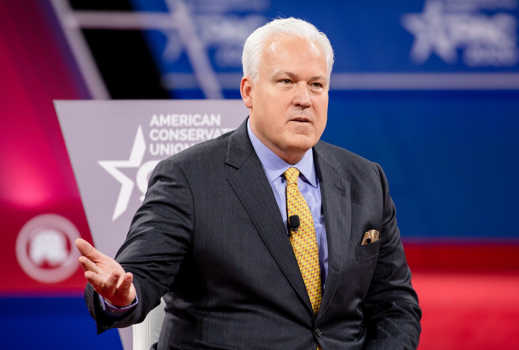 Matt Schlapp, Chairman of the American Conservative Union, at the Conservative Political Action Conference 2020 (CPAC) on February 28, 2020 in National Harbor, MD. (Samuel Corum/Getty Images)
