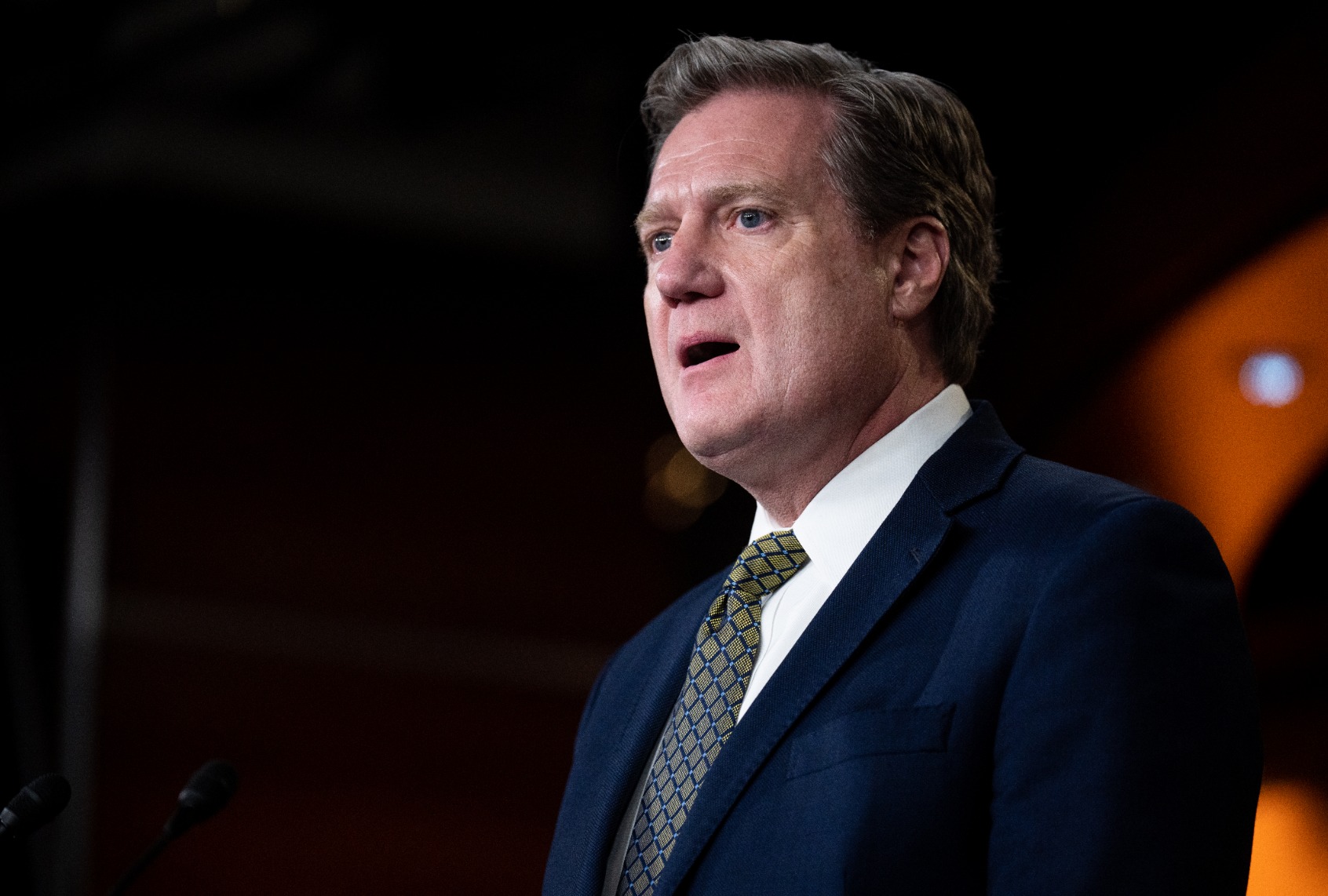 Rep. Mike Turner, R-Ohio, speaks during a House GOP news conference on Wednesday, December 14, 2022. (Bill Clark/CQ-Roll Call, Inc via Getty Images)