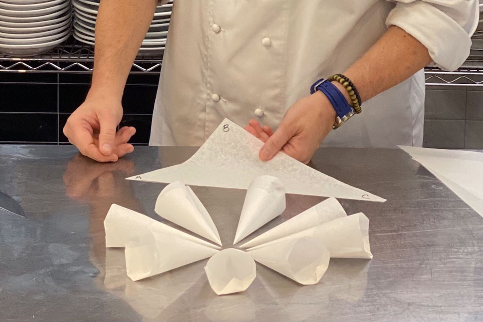 Paper Piping Bag Cornet (Courtesy of ICE)