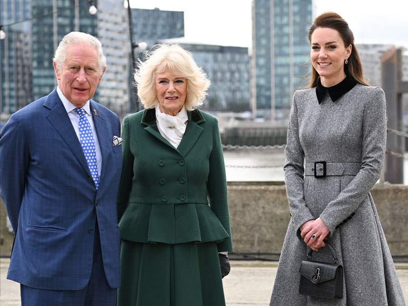Prince Charles, Prince of Wales, Camilla, Duchess of Cornwall and Catherine, Duchess of Cambridge