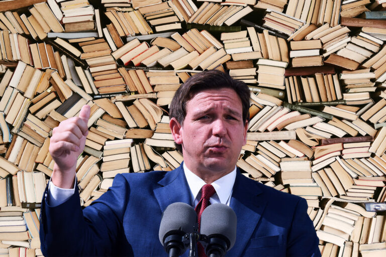Florida Gov. Ron DeSantis (Photo illustration by Salon/Getty Images)