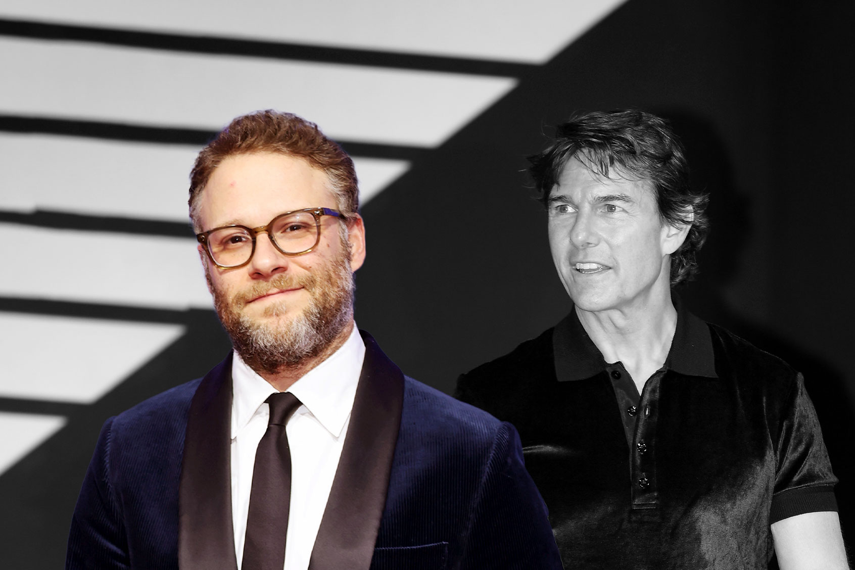Seth Rogan and Tom Cruise (Photo illustration by Salon/Getty Images)