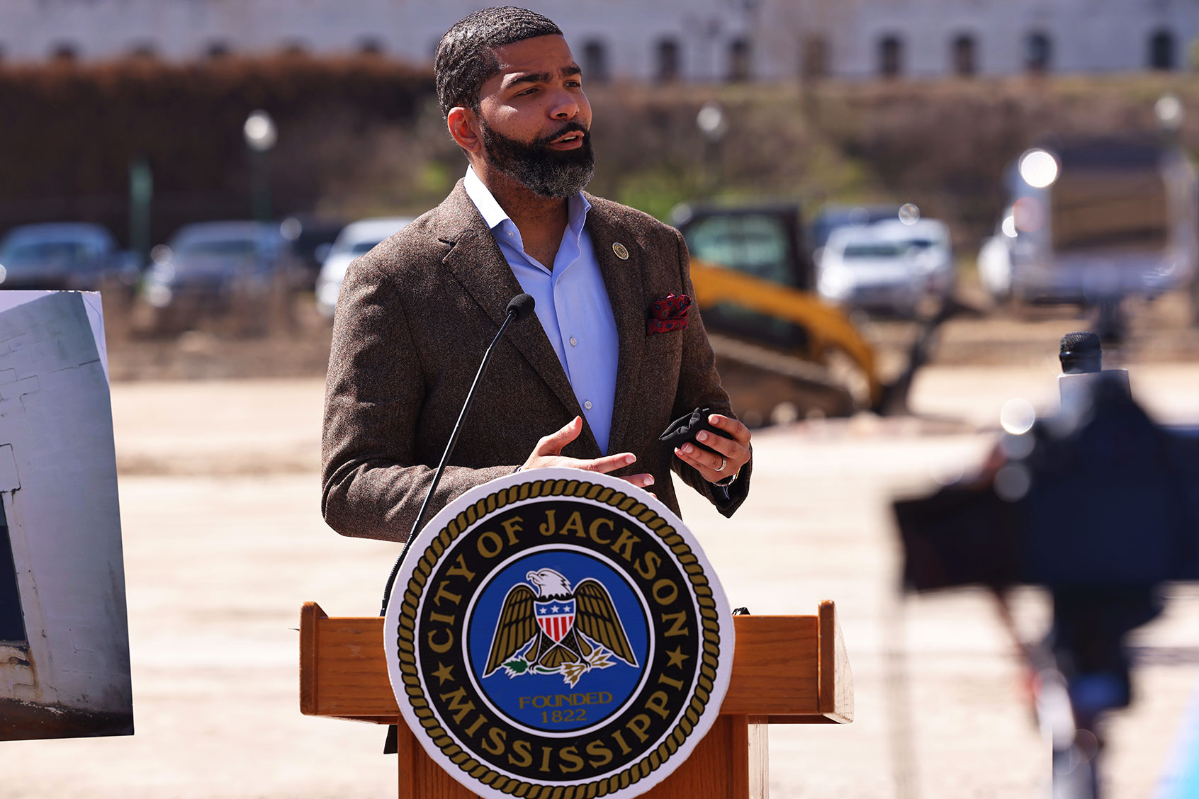 Jackson Mayor Chokwe Antar Lumumba (Michael M. Santiago/Getty Images)