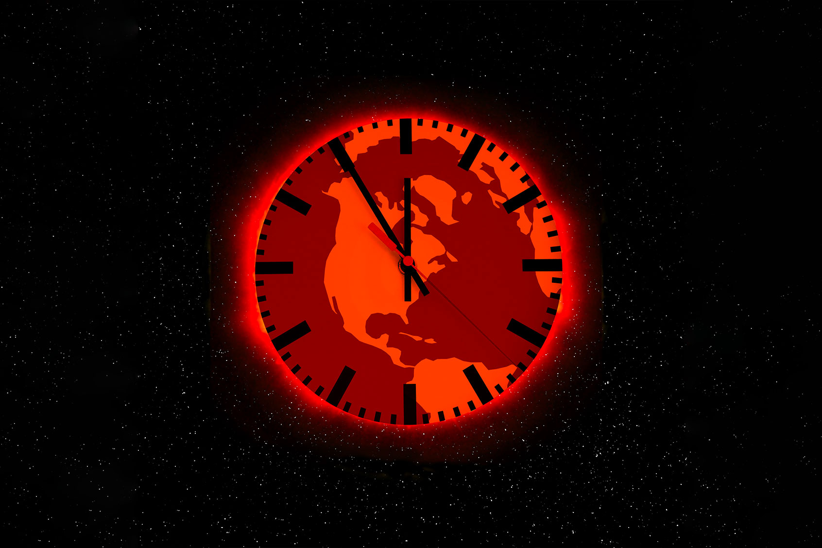 Doomsday Clock (Getty Images/VICTOR de SCHWANBERG/SCIENCE PHOTO LIBRARY)