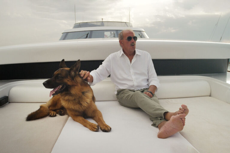 Maurizio Mian in "Gunther's Millions" (Photo courtesy of Netflix)