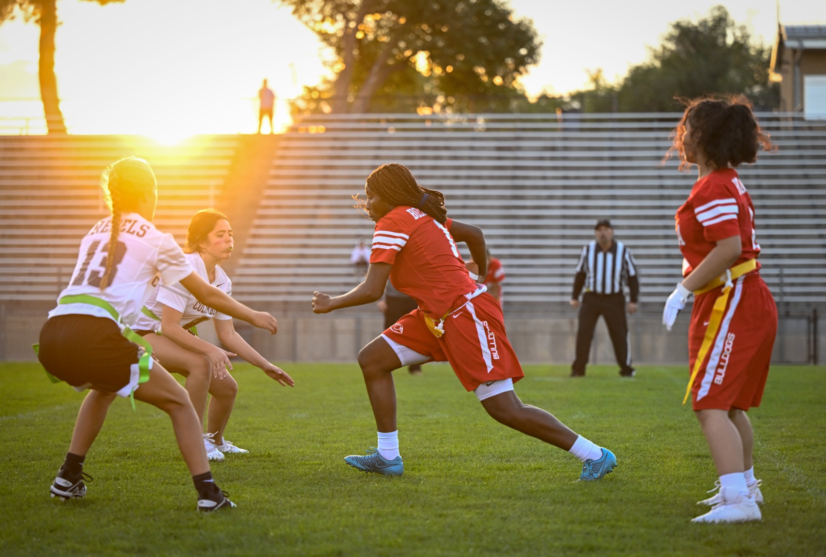If female athletes have to answer menstruation-related questions in order to play team sports, that could be a form of sex-based discrimination. (AAron Ontiveroz/MediaNews Group/The Denver Post via Getty Images)