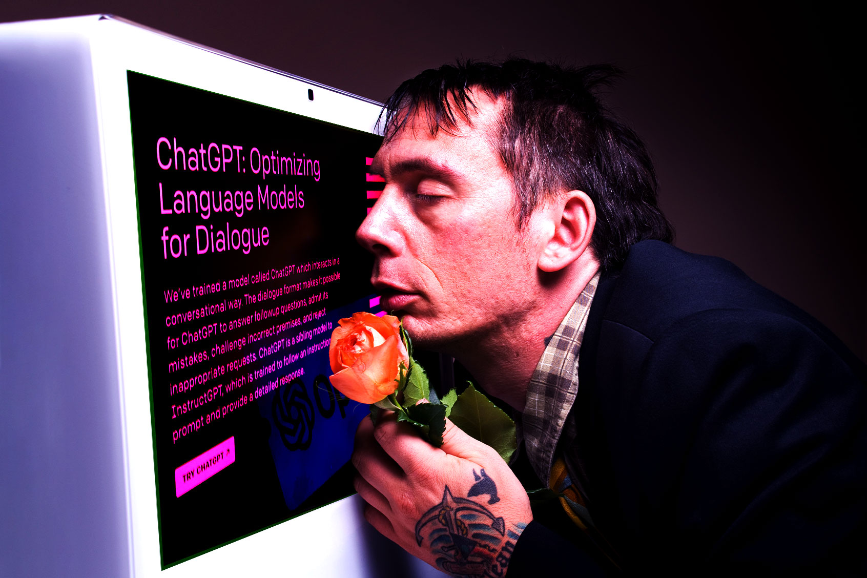 In love with ChatGPT (Photo illustration by Salon/Getty Images)