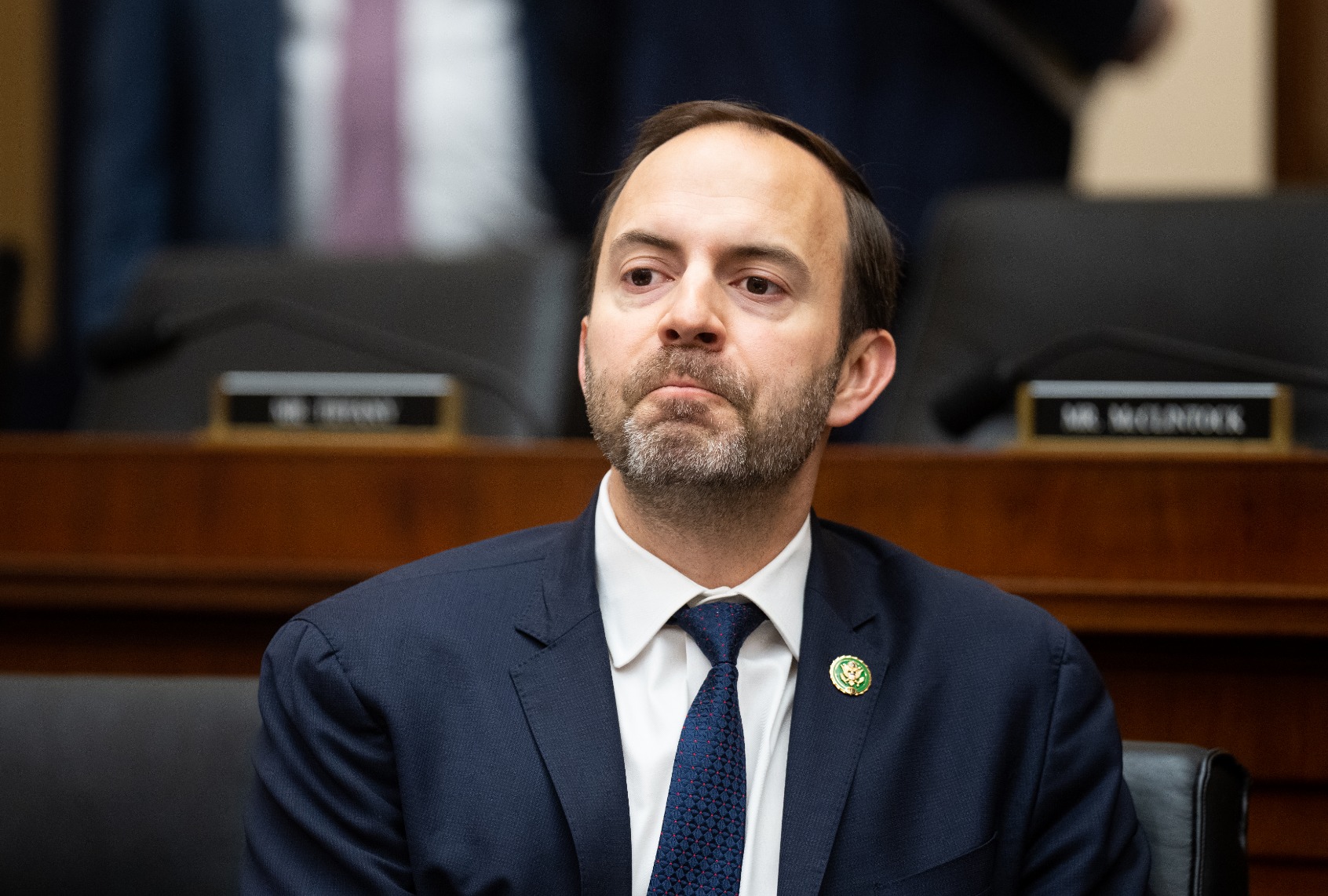 Rep. Lance Gooden, R-Texas, participates in the House Judiciary Committee organizing meeting in the Rayburn House Office Building on Wednesday, February 1, 2023. (Bill Clark/CQ-Roll Call, Inc via Getty Images)