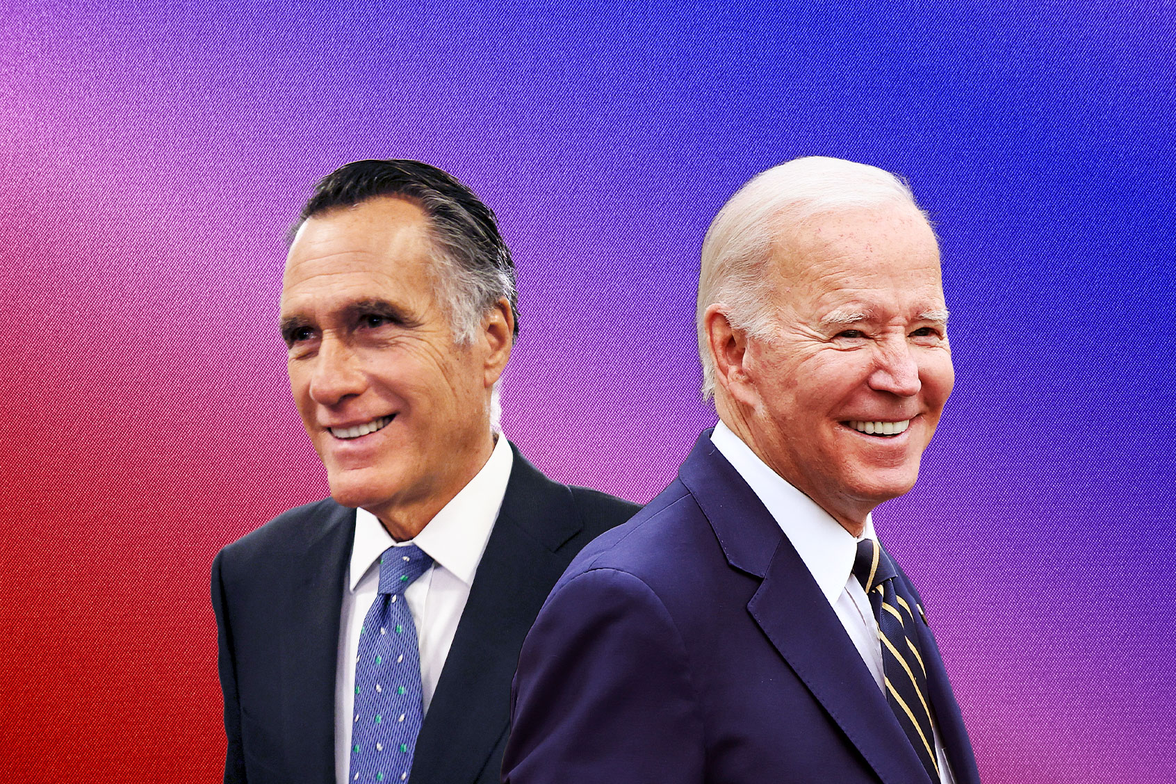 Mitt Romney and Joe Biden (Photo illustration by Salon/Getty Images)