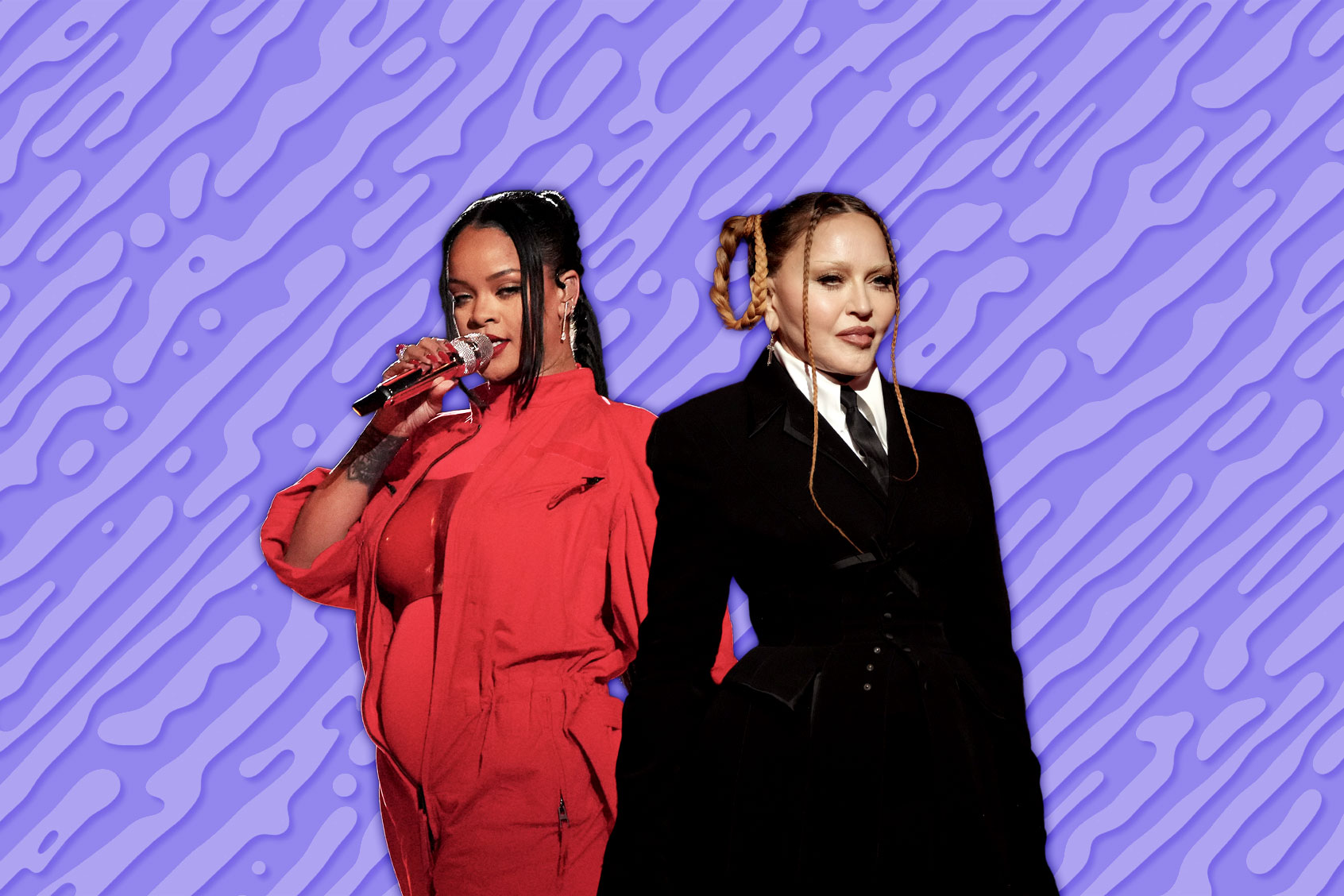 Rihanna and Madonna (Photo illustration by Salon/Getty Images)