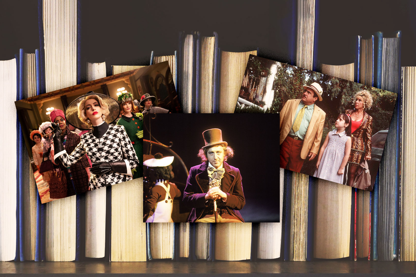 The Witches, Willy Wonka & the Chocolate Factory, and Matilda (Photo illustration by Salon/Getty Images/HBO Max)