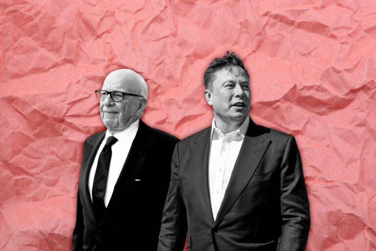 Rupert Murdoch and Elon Musk (Photo illustration by Salon/Getty Images)