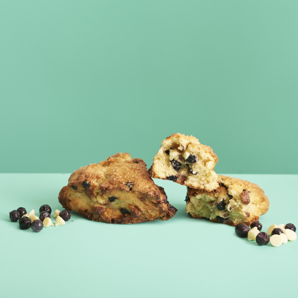 Blueberry white chocolate scone (The Hungry Gnome )