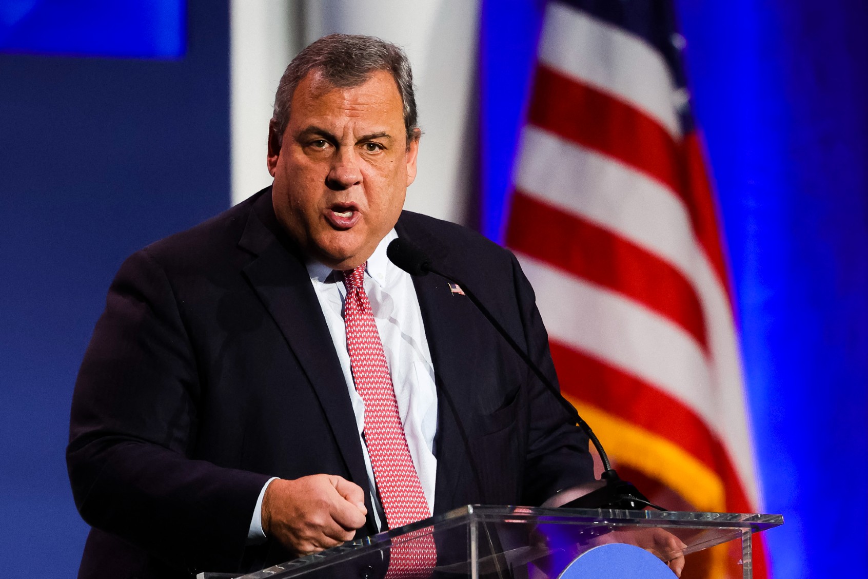Former Governor of New Jersey Chris Christie. (WADE VANDERVORT/AFP via Getty Images)
