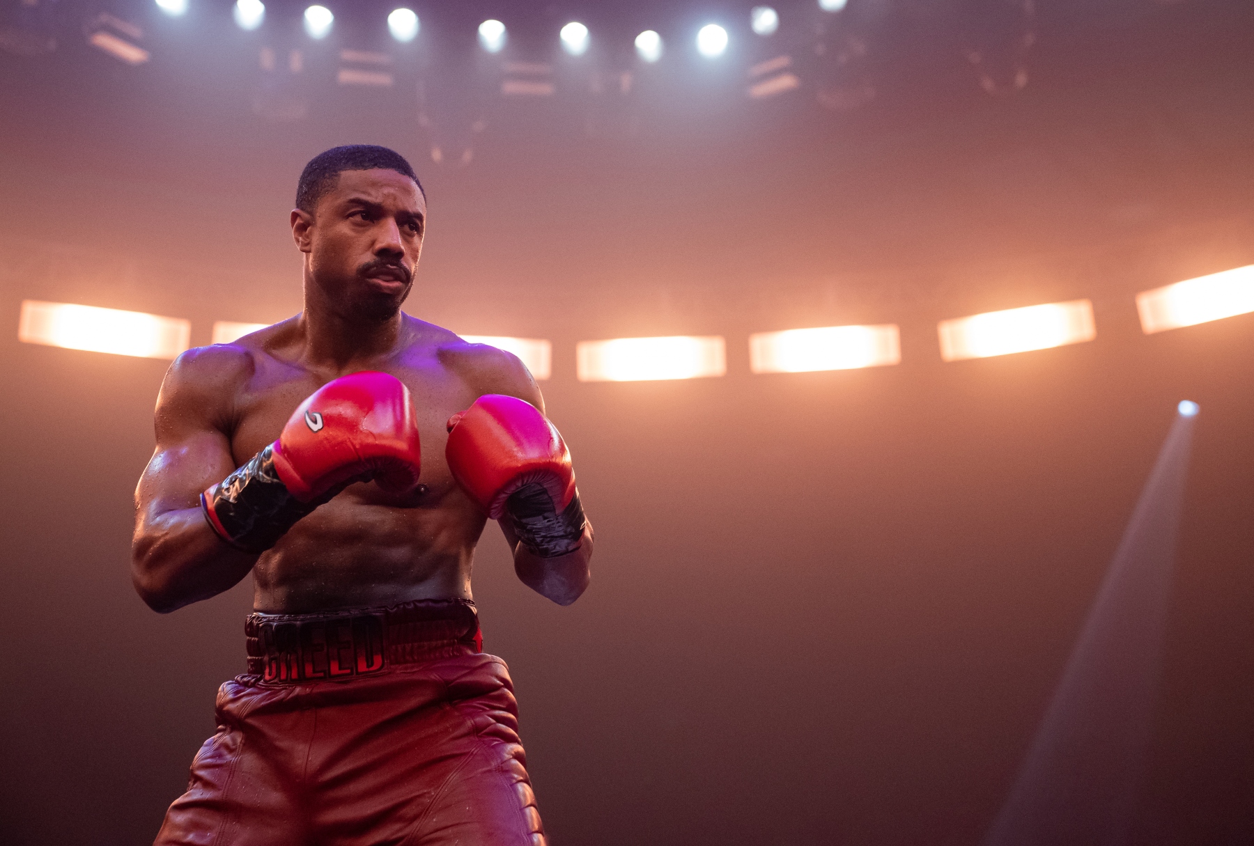 Michael B. Jordan stars as Adonis Creed in "CREED III" (Eli Ade/MGM)