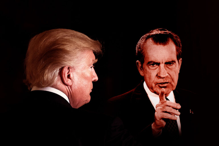 Donald Trump and Richard Nixon (Photo illustration by Salon/Getty Images)