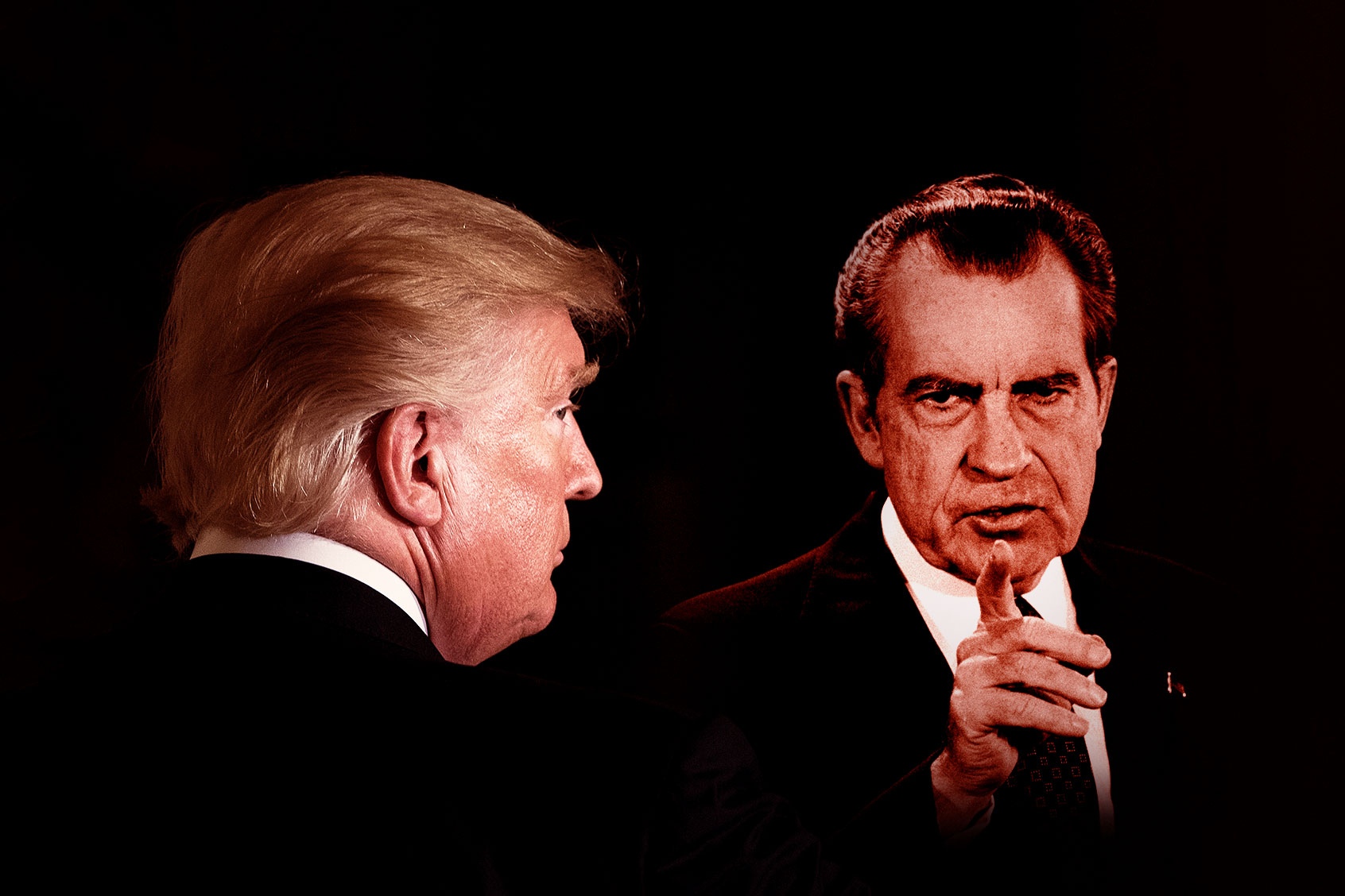 Donald Trump and Richard Nixon (Photo illustration by Salon/Getty Images)