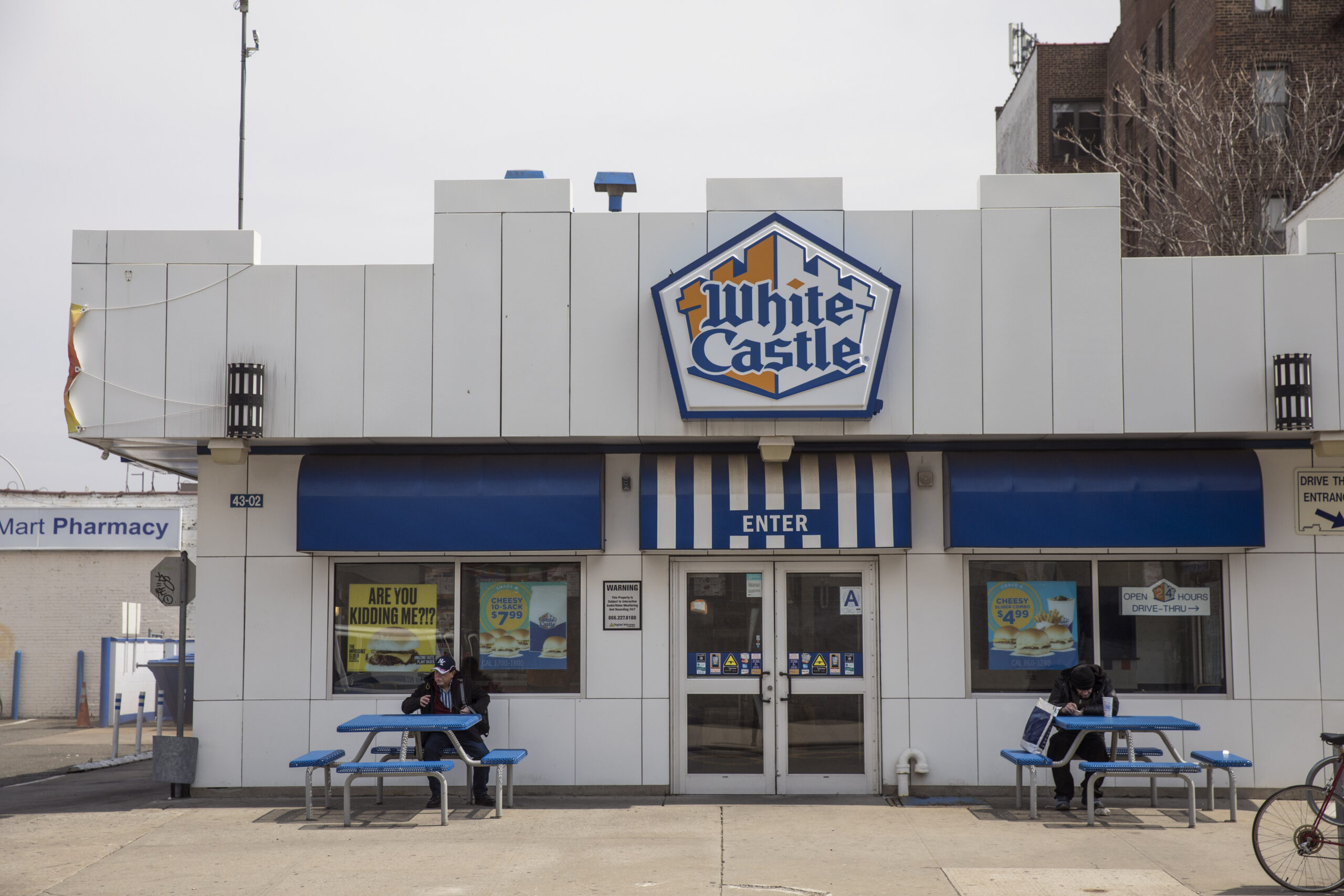 A White Castle restaurant, Queens, New York. (Drew Angerer/Getty Images)