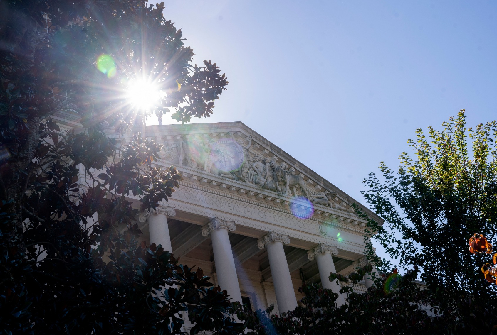 State Capitol in Frankfort, Kentucky. (STEFANI REYNOLDS/AFP via Getty Images)