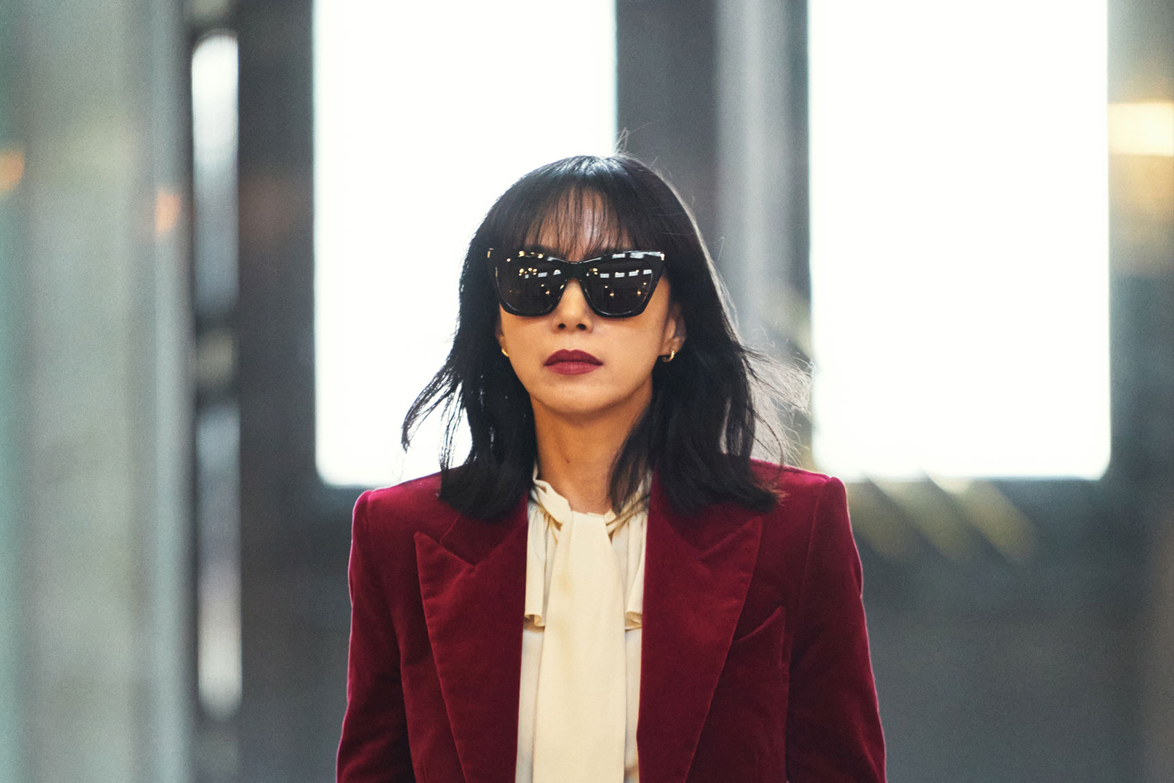 Jeon Do-yeon as Gil Boksoon in "Kill Boksoon" (No Ju-han/Netflix)