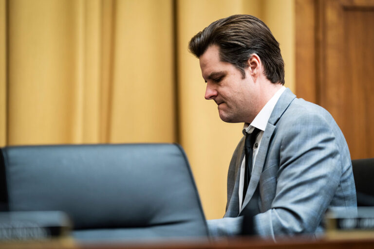 Former House Rep. Matt Gaetz (Jabin Botsford/The Washington Post via Getty Images)
