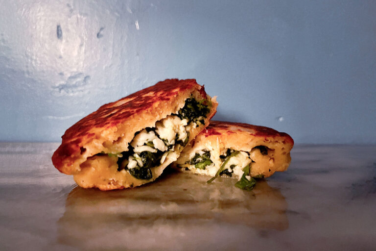 Minty grilled halloumi sandwich (Mary Elizabeth Williams)