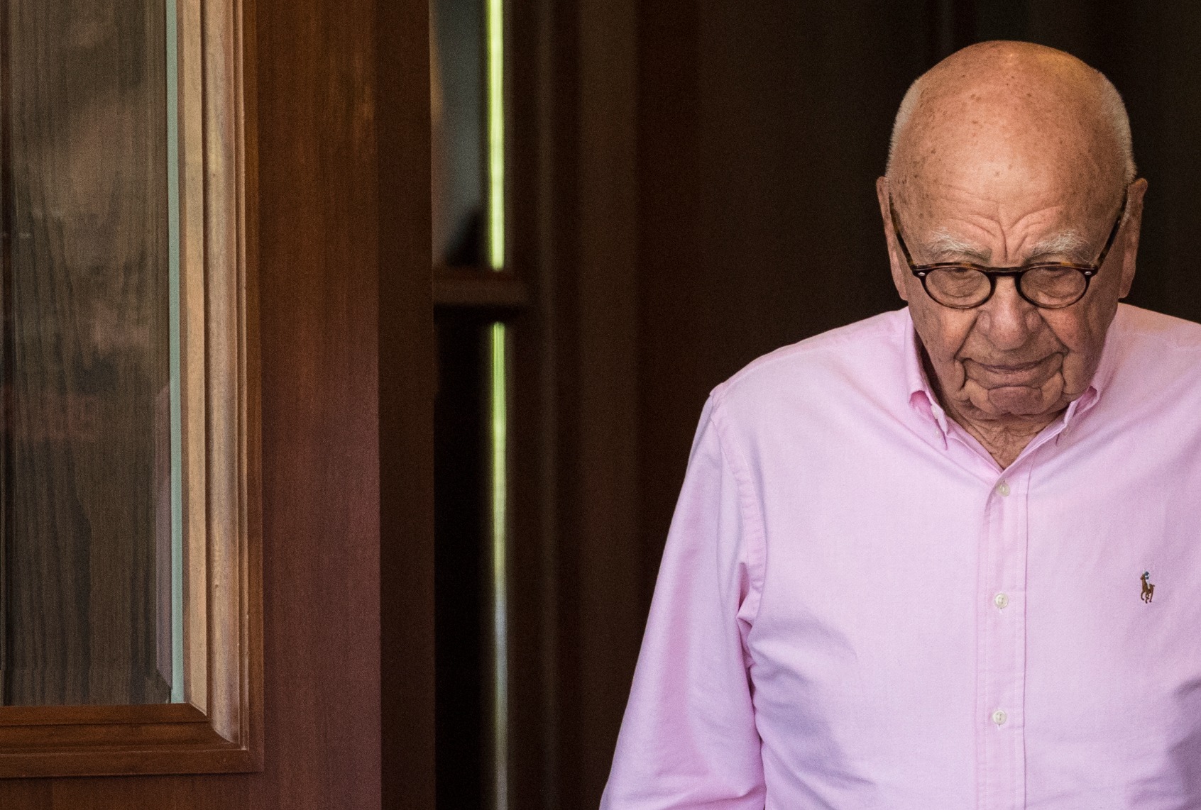Rupert Murdoch at the annual Allen & Company Sun Valley Conference, July 10, 2018 in Sun Valley, Idaho. (Drew Angerer/Getty Images)