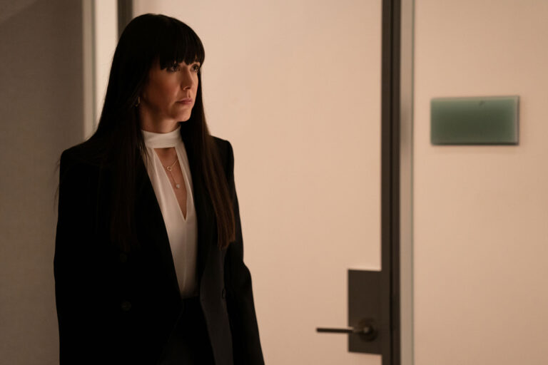 Zoe Winters in "Succession" (Photograph by Macall B. Polay/HBO)
