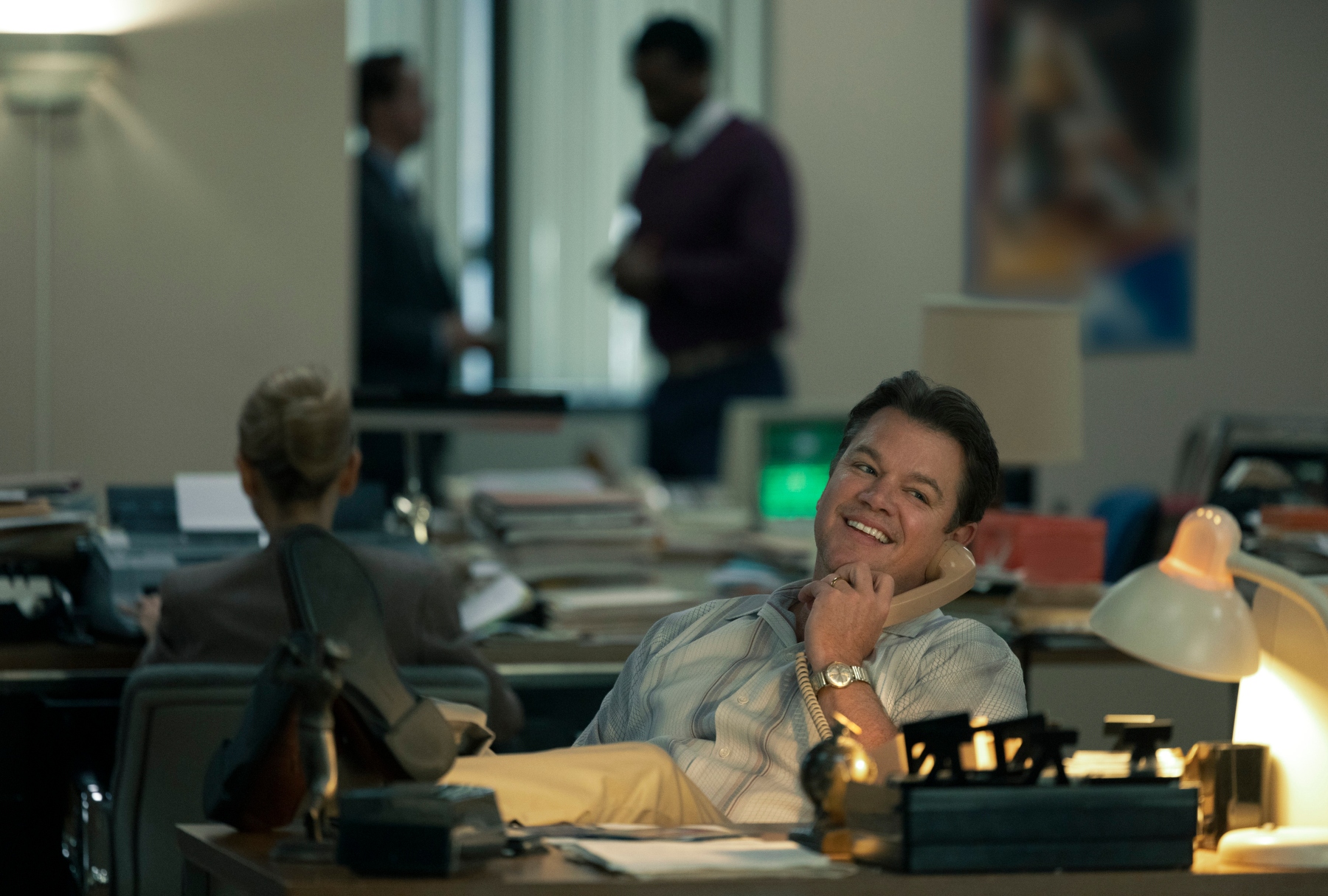 Matt Damon as Sonny Vaccaro in "Air" (Amazon Studios)