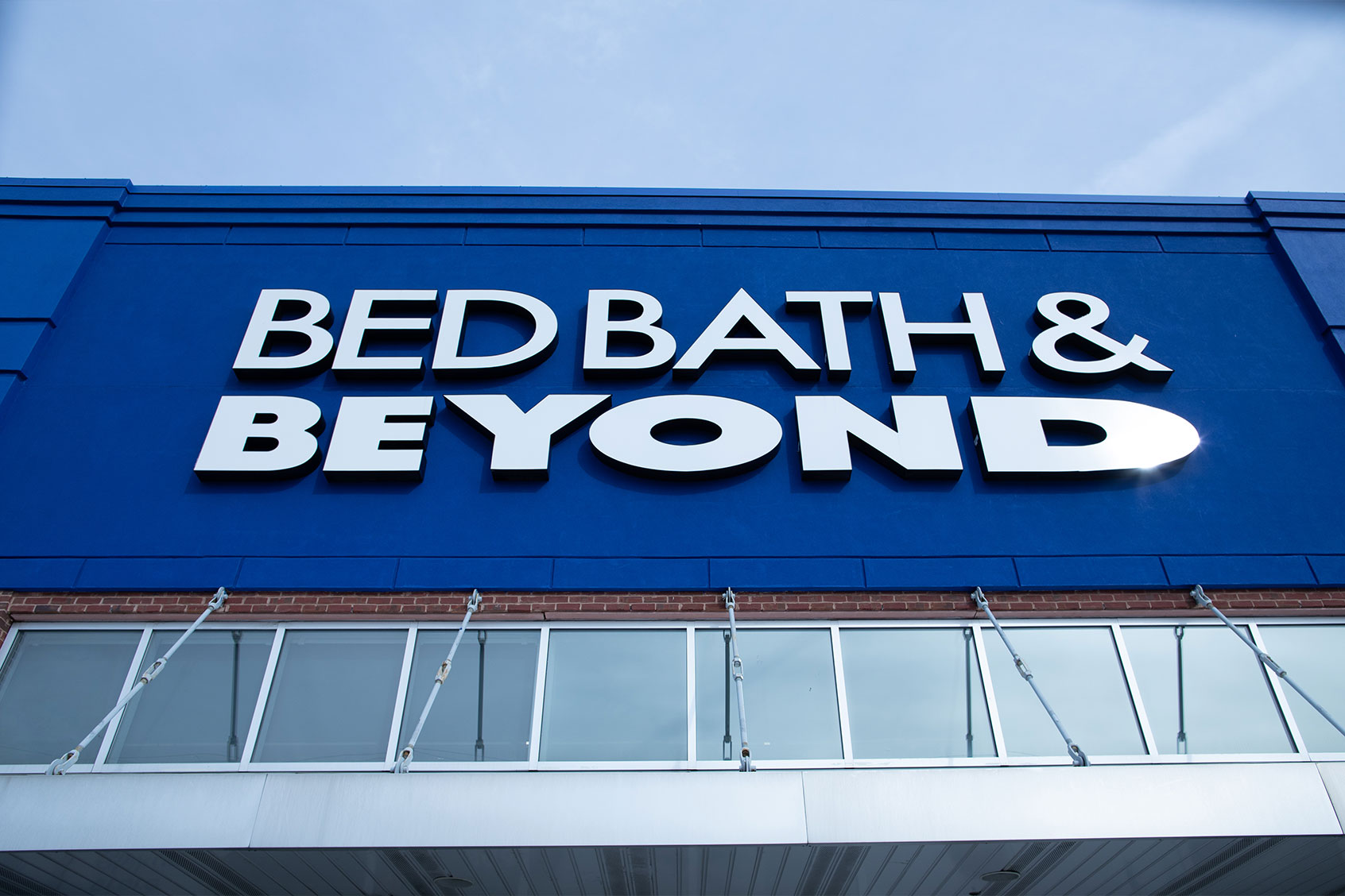 An exterior view of a Bed Bath & Beyond store on February 7, 2023 in Clifton, New Jersey. (Kena Betancur/VIEWpress via Getty Images)
