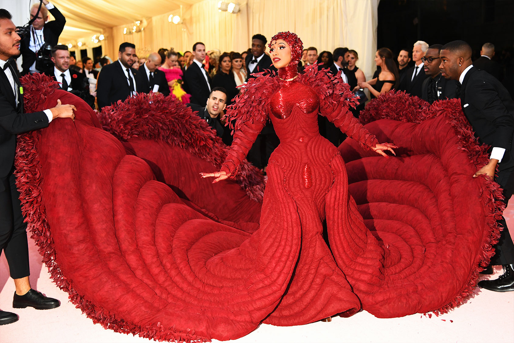 Cardi B attends The 2019 Met Gala Celebrating Camp: Notes on Fashion at Metropolitan Museum of Art on May 06, 2019 in New York City. (Dimitrios Kambouris/Getty Images for The Met Museum/Vogue)