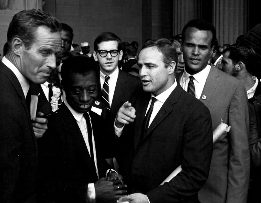 Charleton Heston; Harry Belafonte