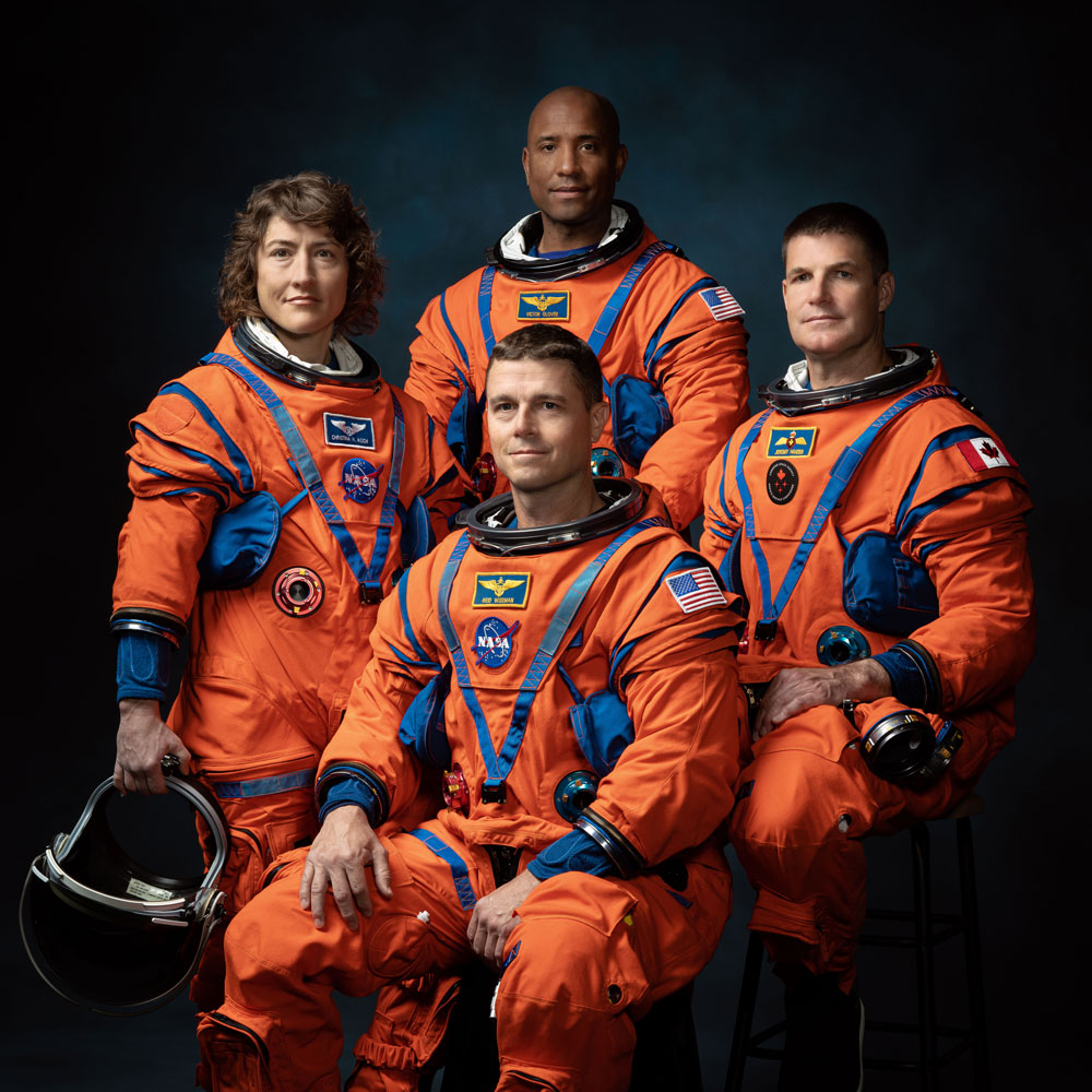 The crew of NASA's Artemis II mission