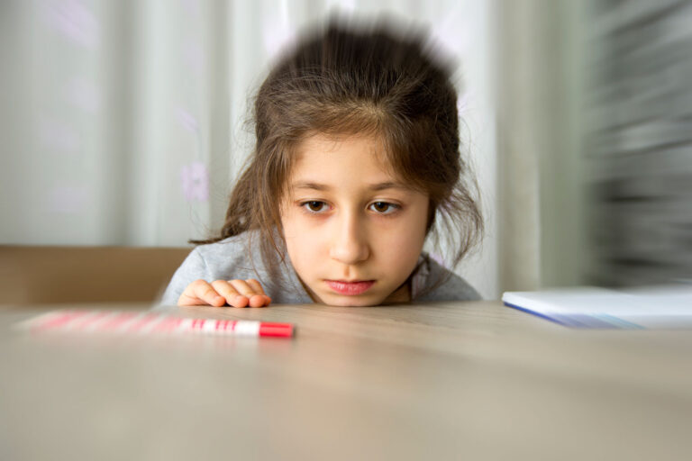 Distracted child (Getty Images/AHMET YARALI)